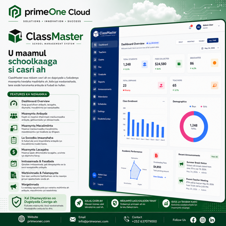 ClassMaster School Management System